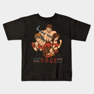 rage quit Kids T-Shirt